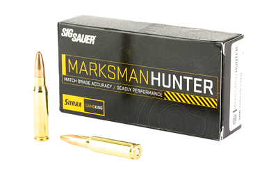 SIG SAUER Marksman Hunter 308 Win 165gr Sierra GameKing 20rd