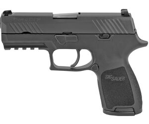 Sig Sauer P320 Compact .45 ACP 3.9″ Nitron Black Night Sights