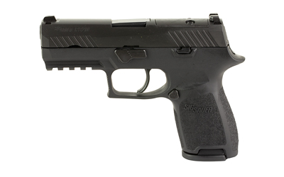 SG320C-9-BSSP_1 Sig Sauer P320 Compact 9mm 3.9″ Optic Ready Black