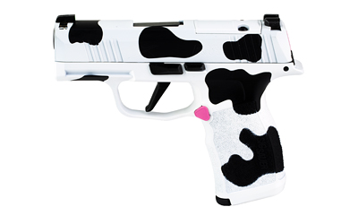 SG365X-9-BXR3PMOOSKY_1 Sig Sauer P365X 9mm 3.1in 12rd Cow Print