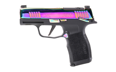SG365X-9-RBT-MS_1 Sig Sauer P365X 9mm 3.1″ Rainbow Titanium Slide