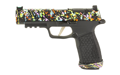SG365XF-9-BFO-SPLATSKY_1 Sig Sauer P365 Fuse 9mm Cerakote 80s Splatter (P365XF)