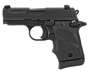 Sig Sauer P938 BRG 9mm 3.0″ 7+1 Night Sights Black Rubber Grip