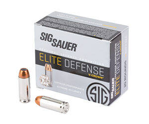 Sig Sauer Elite V-Crown 10mm 180gr JHP 20rd Box