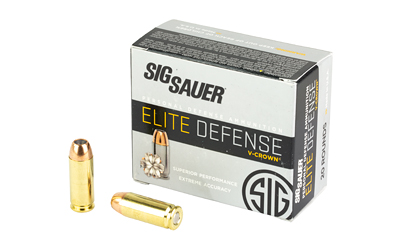 SGE10MM200_1 Sig Sauer Elite V-Crown 10mm 200 gr JHP 20rd