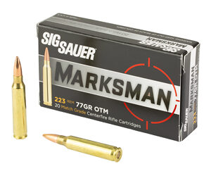 Sig Sauer Elite Match .223 Rem 77 gr OTM 20rd