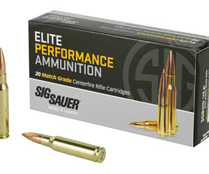 Sig Sauer Elite Match 308 Win 168gr 20rd Box