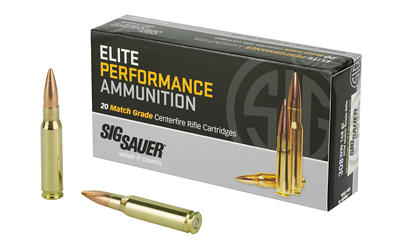 SGE308M1_1 Sig Sauer Elite Match 308 Win 168gr 20rd Box
