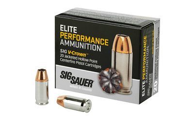 SGE380A1_1 Sig Sauer Elite V-Crown .380 ACP JHP 20rd Box