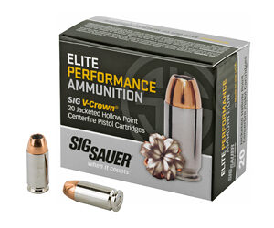 Sig Sauer Elite V-Crown .40 S&W 180 gr JHP 20rd