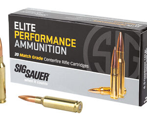 Sig Sauer Elite Match 6.5 Creedmoor 140gr OTM 20rd Box