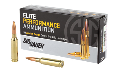 Sig Sauer Elite Match 6.5 Creedmoor 140gr OTM 20rd Box