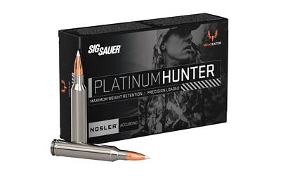 SGE7RMPH160-20_1 Sig Sauer Platinum Hunter 7mm Rem Mag 160gr AccuBond 20rd