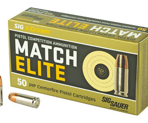 Sig Sauer Elite V-Crown 9mm 115gr JHP — 50rd Box