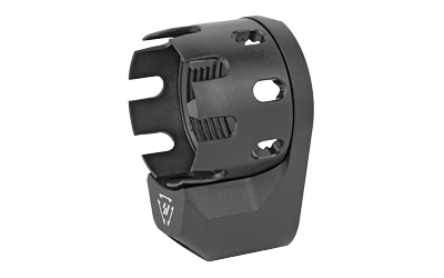 Strike Industries Enhanced Castle Nut & QD End Plate, Black