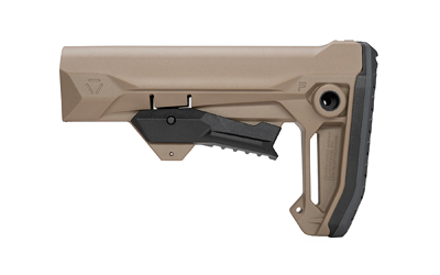 SI-STRIKE-ES-MOD2-FDE_1 Strike Industries MOD2 Stock — FDE, Fits AR Rifles