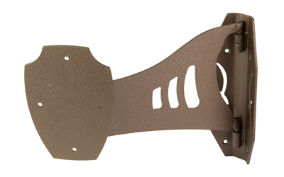 Skull Hooker Corner Shoulder Mount — Brown
