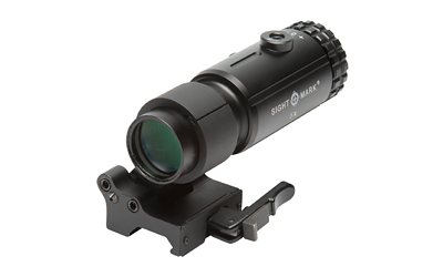 SM19064_1 Sightmark T-5 5X Flip Magnifier 23mm Matte Black