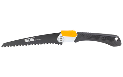 SOG Folding Saw High Carbon Steel, Black Handle
