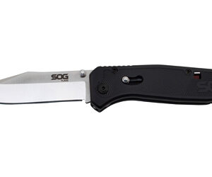 SOG Flare Assisted Folding Knife, Satin Straight Edge