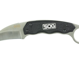 SOG Gambit Sheepsfoot Fixed Blade Knife w/ Sheath