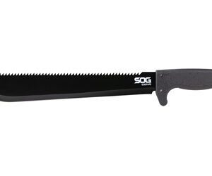 SOG SOGfari 13″ Machete Black w/ Sheath