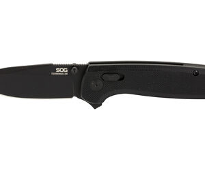 SOG Terminus XR G10 Folding Knife — D2 Steel, Black
