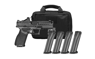 SPEC9459BLCCOMPPAC_1 Springfield Armory Echelon Comp 9mm 4.5in Gear Pac 4x10rd