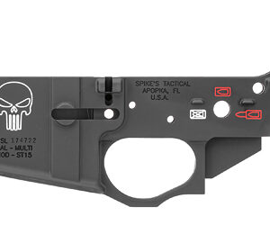 Spikes Tactical Punisher Stripped Lower — Multi-Caliber 7075-T6