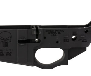 Spikes Tactical STLS015 Stripped Lower – Punisher Logo