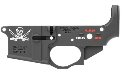 Spikes Tactical Calico Jack Stripped Lower – Multi-Caliber