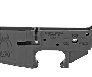 Spikes Tactical Spider Stripped Lower Receiver – Multi-Caliber