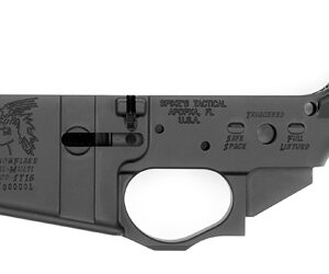 SPKSTLS030_1 Spikes Tactical STLS030 Snowflake Stripped Lower Receiver