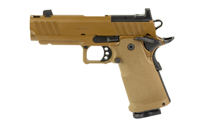 Springfield Armory 1911 DS Prodigy Comp 9mm 4.25in Coy Brown