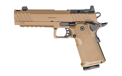 SPPH9119AOSCB-COMP_1 Springfield 1911 DS Prodigy Comp 9mm 5″ Coyote Brown