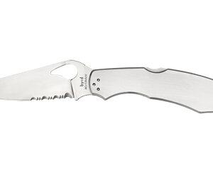 Spyderco Byrd Cara Cara 2 3.75″ Part Serrated Folding Knife
