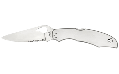 Spyderco Byrd Cara Cara 2 3.75″ Part Serrated Folding Knife