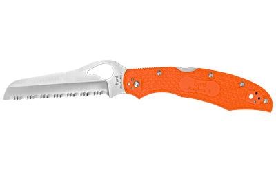 SPYBY17SOR2_1 Spyderco Cara Cara 2 Rescue Orange Folding Knife