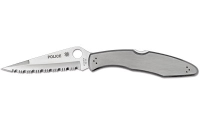 SPYC07S_1 Spyderco Police C07S 4.13-inch VG-10 Folding Knife