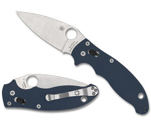Spyderco Manix 2 CPM SPY27 3.37″ G-10 Blue