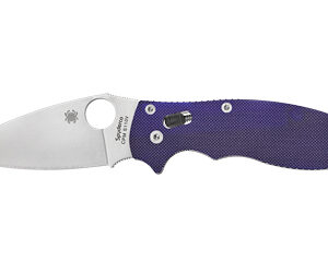 Spyderco Manix 2 Folding Knife — Dark Blue G-10
