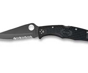 Spyderco Endura 4 C10PSBBK Part-Serrated VG-10