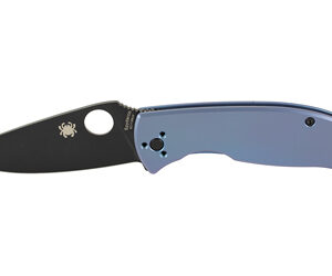 Spyderco Tenacious Ti 3.35″ Blue/Black Folding Knife