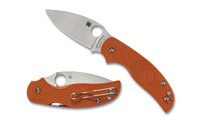 SPYC123BORP_1 SPYDERCO SAGE 5 BRNT LTWT 3″ ORG