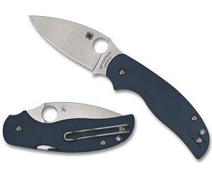 SPYDERCO Sage 5 CPM SPY27 3-inch Blue G-10