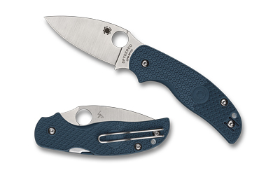 SPYC123PCBL_1 Spyderco Sage 5 Lightweight CPM SPY27 3″ Plain Edge