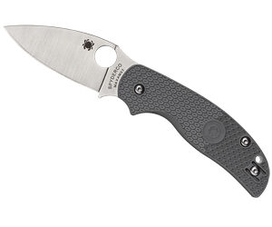 Spyderco Sage 5 LW Maxamet PlainEdge Knife, 3-inch Gray
