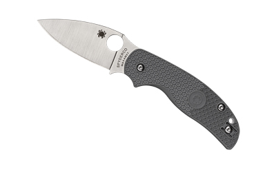 Spyderco Sage 5 LW Maxamet PlainEdge Knife, 3-inch Gray