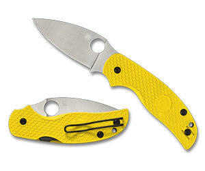 SPYDERCO SAGE 5 LW SALT 3″ YELLOW