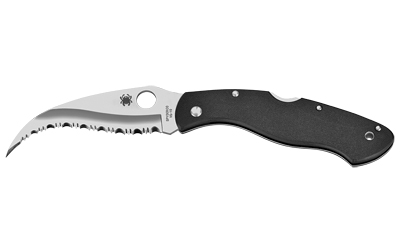 SPYC12GS_1 Spyderco Civilian C12GS 4.09″ VG-10 Serrated Folding Knife